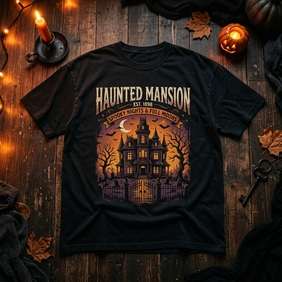 Haunted Mansion Oversized Tee
