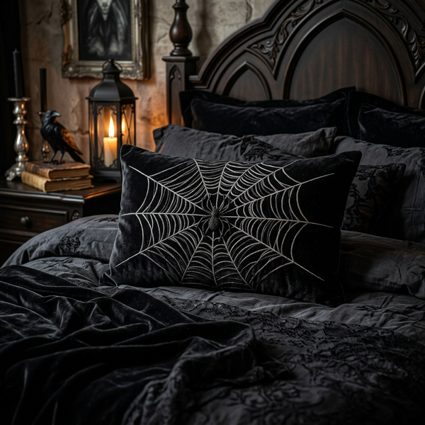 Spider Web Lumbar Pillow