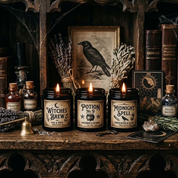 Haunted Apothecary Candle Set